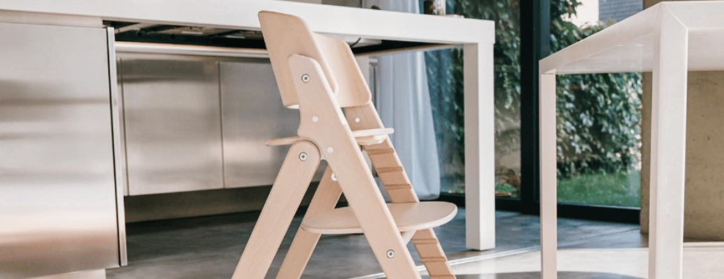 Elegantní a praktická jídelní židlička Cybex Gold Click & Fold